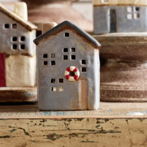 French Country Saint Malo Tealight Buoy House Small