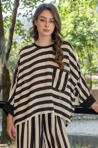 Tops: Blacklist Stripe Arden Top