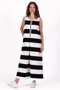 Deeanne Hobbs Wide Stripe Evenflow Dress