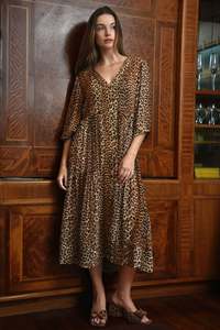 Skirts Dresses: Curate Leopard Sway My Way Dress