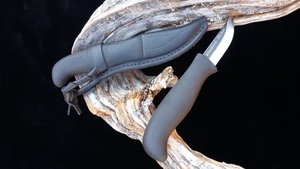 Products: Woodsknife Little Blackie (62mm Blade) - Child's First Knife Handmade in Finland - Raptor Outfitters