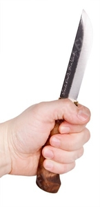 Products: Woodsknife Traditional Knife , 105mm - Dark Birch - With Sheath. Woodsknife Traditional Knife , 105mm - Dark Birch - With Sheath. - Raptor Outfitters