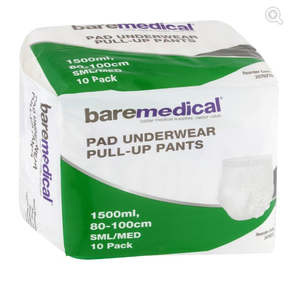 Nappy: Bare Medical Pull-Up Pant 1500mL