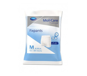Pads Bed Mat: Molicare Premium Fixpants Long Leg (Five Piece Pack)