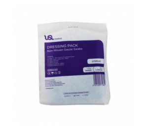 USL Dressing Pack #1 with 6 Non Woven Swabs
