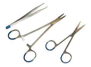 Procedure Packs: Suture pack toothed sterile single use