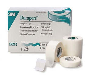 Surgical Tapes And Sports Tapes: 3M Durapore tape