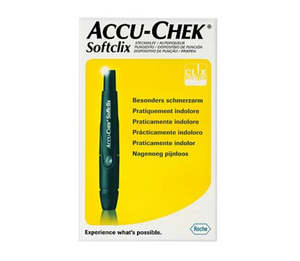 Lancing Devices Lancets: Roche Accuchek Softclix kit