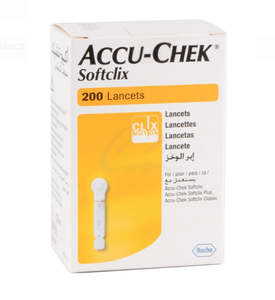 Lancing Devices Lancets: Accuchek Softclix lancets 200