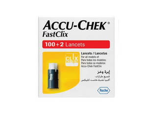 Accuchek Fastclix lancets 102