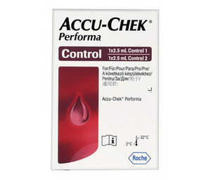 Accessories: Roche Accuchek performa control solution