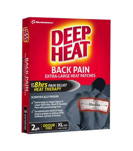Health Hub: Deep Heat Back Pain Patch (2pk)