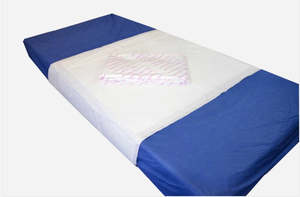 Incontinence Sheets: Haines TouchDry Absorbent Pad with Wings