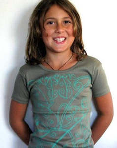 Frontpage: Koru Graffiti Girls Tee