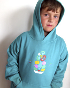 Girls: Tiki Hoodie Peppermint