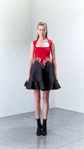 Dresses: 1.6 ALF Godet Cocktail Dress