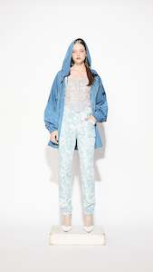 Two Pieces: Frosted Dahlia Trousers