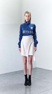 Shirts Womens: 1.4 ALP Silk Satin Blouse