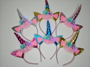 Products: LED Unicorn Headband RaveMum