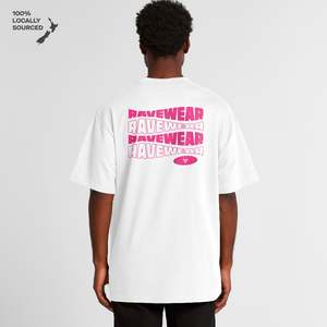 Pink Waves Box Tee