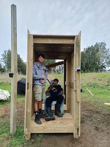 Products: Vault™ New Zealand designed observation station using durable & sustainable radiata pine grown in AOTEAROA.