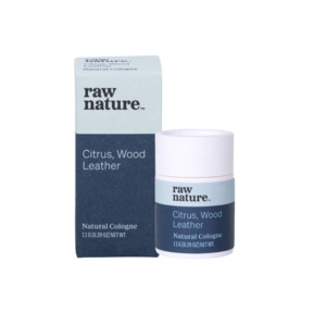 Natural Perfume: Citrus, Wood + Leather Cologne