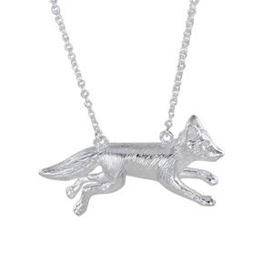 Rawson Brothers Running Fox Pendant Necklaces