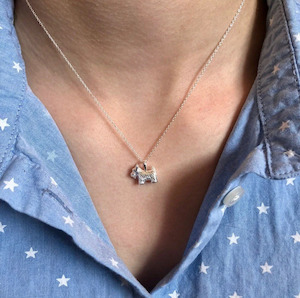 Products: Rawson Brothers Reeves & Reeves Scotty Dog Pendant Necklaces