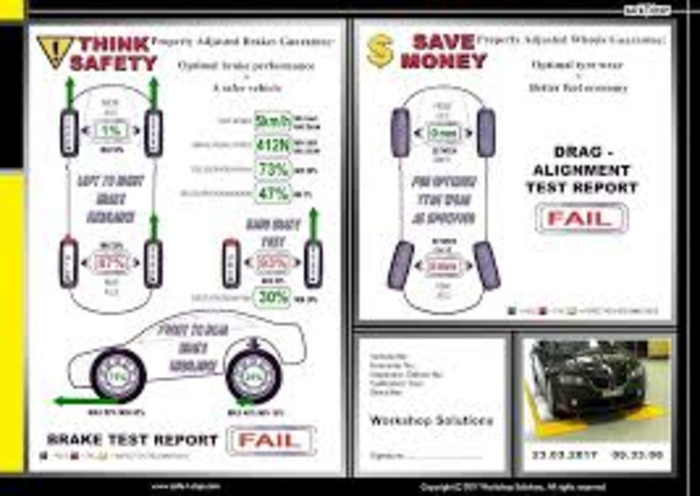 Products: Brake test report – Ray Rennie Automotive
