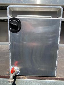 Products: Aluminium Water Tank With Tap - Razorback Ute Decks