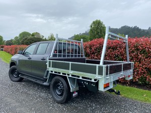 Products: Painted Aluminium Sides/Tailgate - Razorback Ute Decks