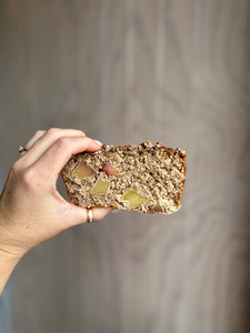 Apple and Almond Crumb Loaf Cake - 1 loaf (8 slices) The Razor's Edge
