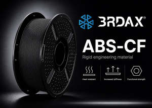 3rdax 3d Printer Filament: 3RDAX™ ABS-CF Carbon Fiber 1.75mm