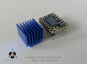 MKS TMC2225 V1.0 Stepper Driver + Heatsink
