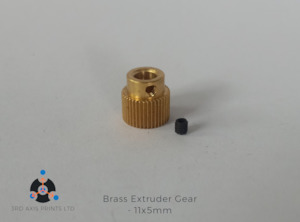 3d Printer Tools And Parts: Brass Extruder Gear