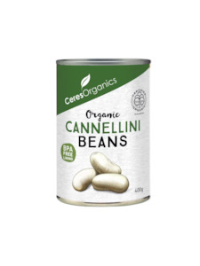 Beans Pulses: Organic Canned Cannellini Beans