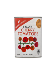 Sustainable Pantry Fridge: Organic Canned Cherry Tomatoes