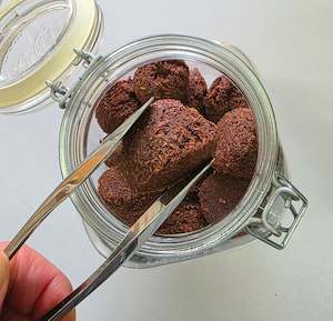 Snacks: Little Bird Good Macaroons - Cacao + Raspberry