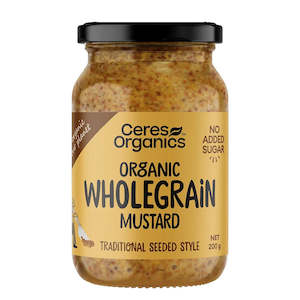 Organic: Ceres Organic Wholegrain Mustard