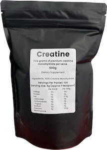 Nothing Naughty Creatine Monohydrate Supplement