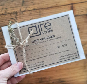Gift Voucher: Re-store Online Gift Voucher