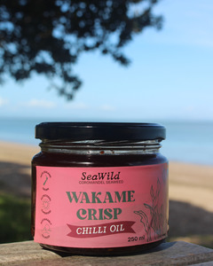 Vinegars Oils Syrups: Blackbeards Wakame Crisp Chilli Oil