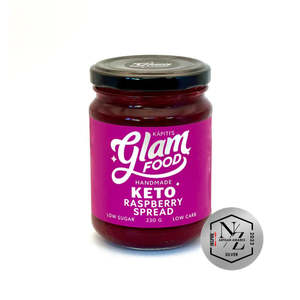 Sustainable Pantry Fridge: Glam Food - Keto Raspberry Spread