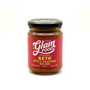 Glam Food - Keto Spicy Kasundi Relish