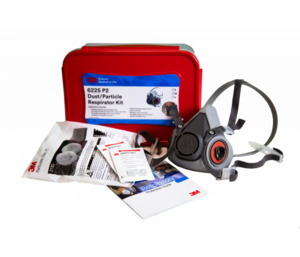Products: RESPIRATOR KIT 3M 6225 P2 DUST 1/2 FACE MEDIUM Read Bros. Hardware