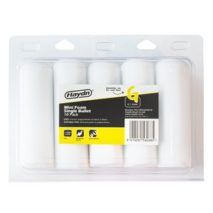 Products: PAINT ROLLER 110mm HAYDN FOAM (RD+ SQ END) BOX/10 Read Bros. Hardware