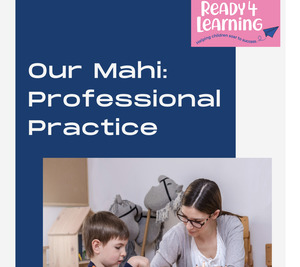Products: Teacher Aide: Our Mahi – Professional Practice