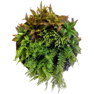 Artificial Ferns on moss ReadyLeaf