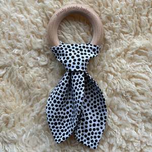 Gifting: Teething Ring + High Contrast Bunny Ears