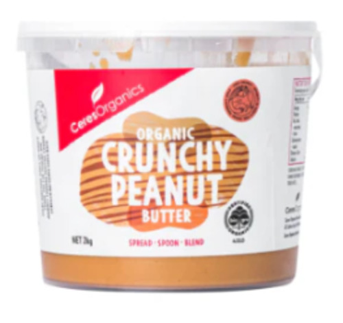 Products: Organic Peanut Butter Crunchy 2kg